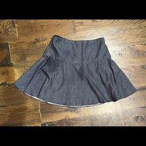 BCBG Lucy indigo mini skirt NWT XXS